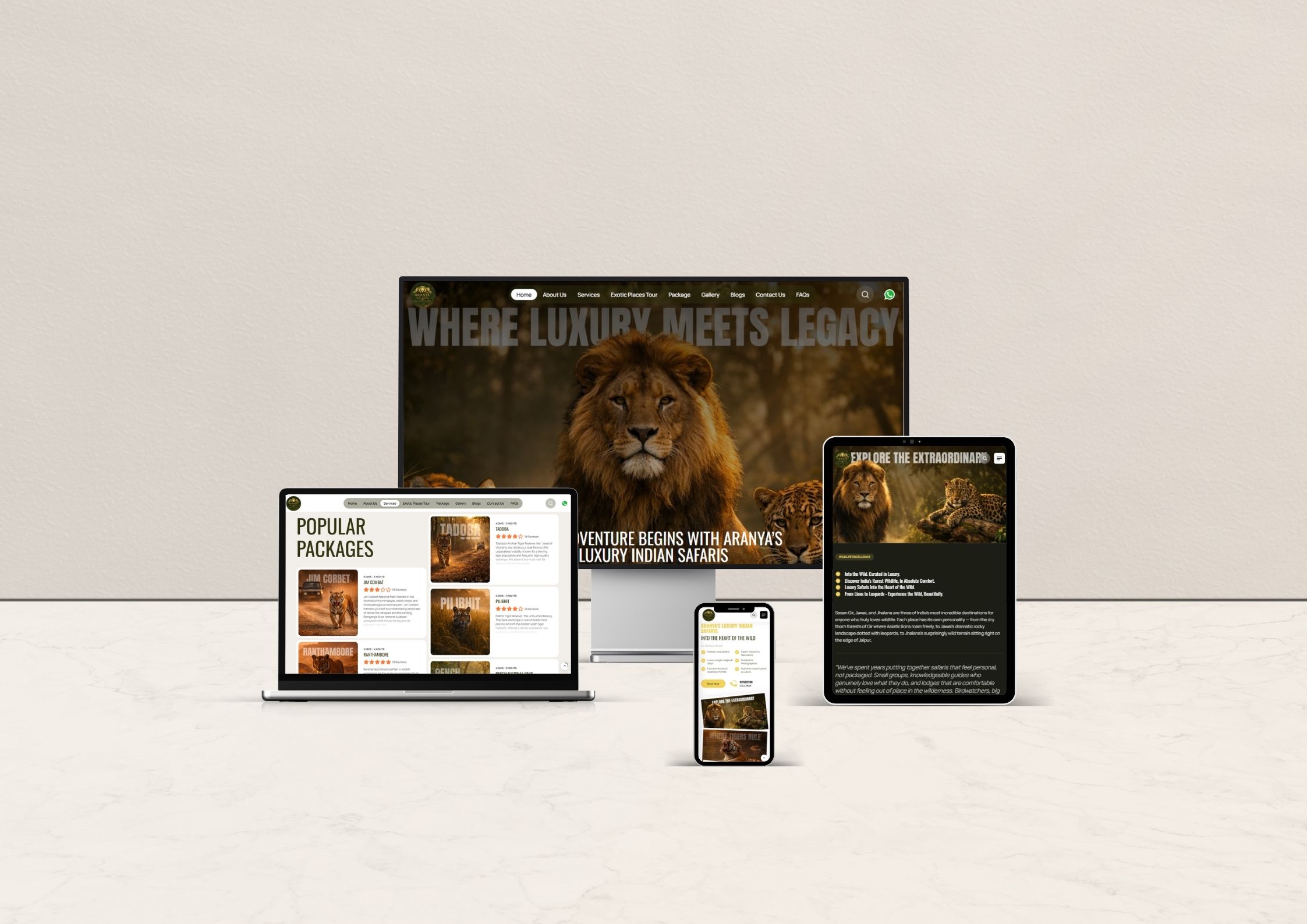 Aranya's Luxury Indian Safaris